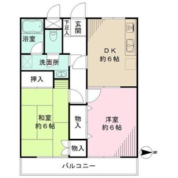 藤マンションの物件間取画像